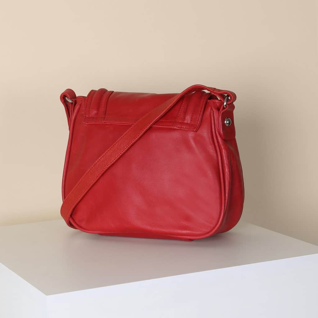 Brooklyn Shoulder Bag in Cherry – Sisken